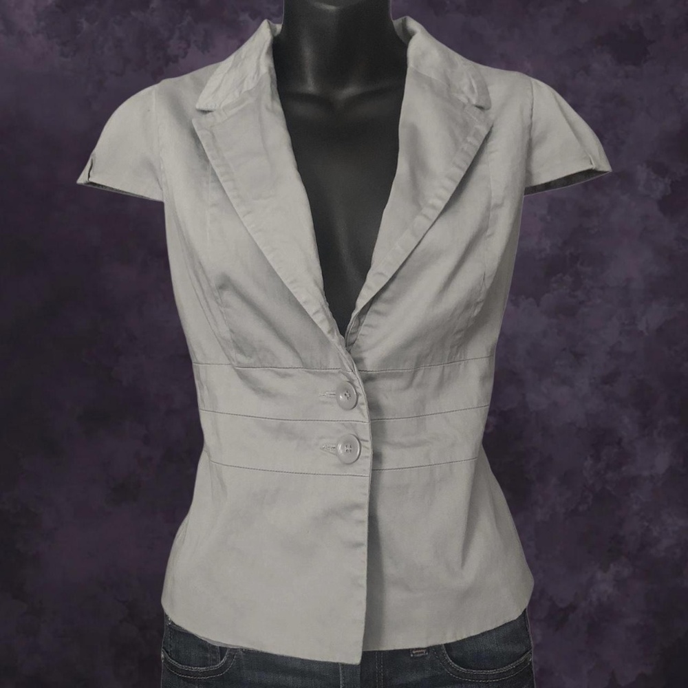 Suzy Shier Grey Blazer